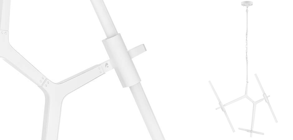 Люстра Агнес Chandelier White 6 Люстра Агнес Chandelier White 6 - Loft-Concept в Кирове
