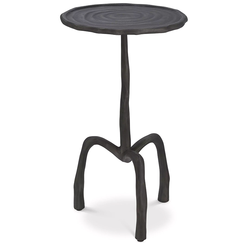 Приставной стол Eichholtz Side Table Kubu S Темная бронза Черный Приставной стол Eichholtz Side Table Kubu S Темная бронза Черный в Кирове | Loft Concept