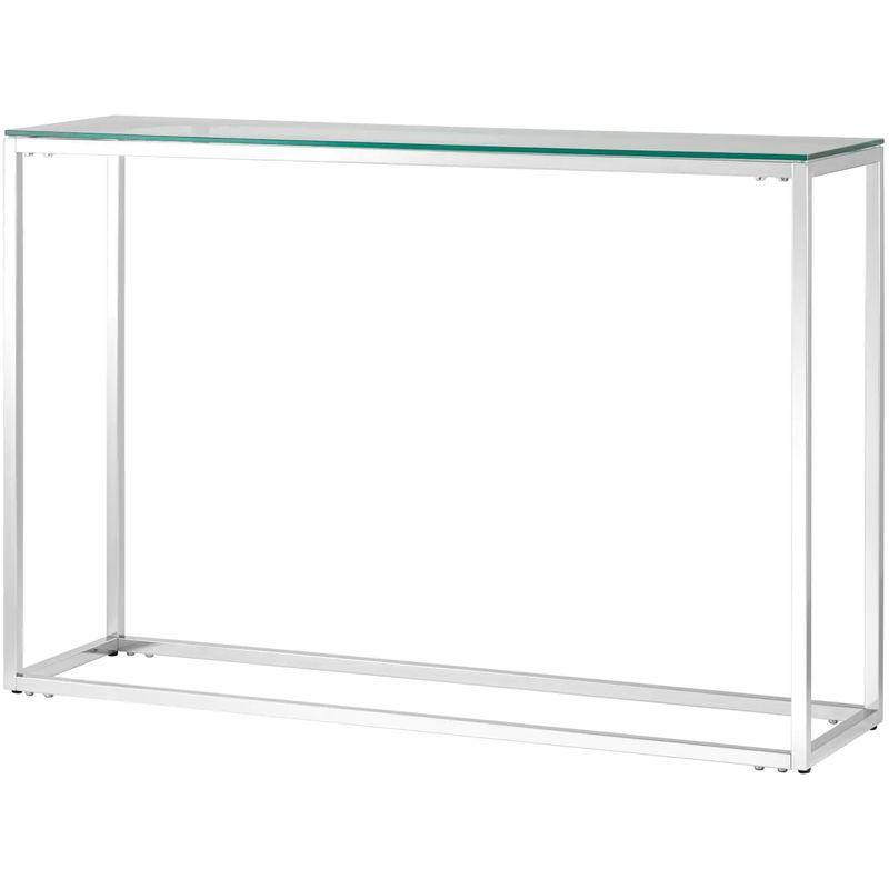 Консоль Cassiani Collection Silver Серебряный Прозрачное Стекло Консоль Cassiani Collection Silver Серебряный Прозрачное Стекло в Кирове | Loft Concept