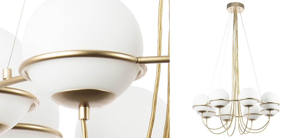 Люстра Melissa Chandelier Champagne 8 Люстра Melissa Chandelier Champagne 8 - Loft-Concept в Кирове