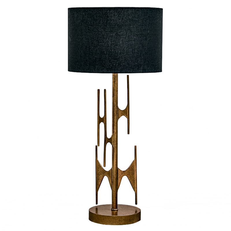 Настольная лампа Flabanico Table lamp Винтажная латунь Черный Настольная лампа Flabanico Table lamp Винтажная латунь Черный в Кирове | Loft Concept