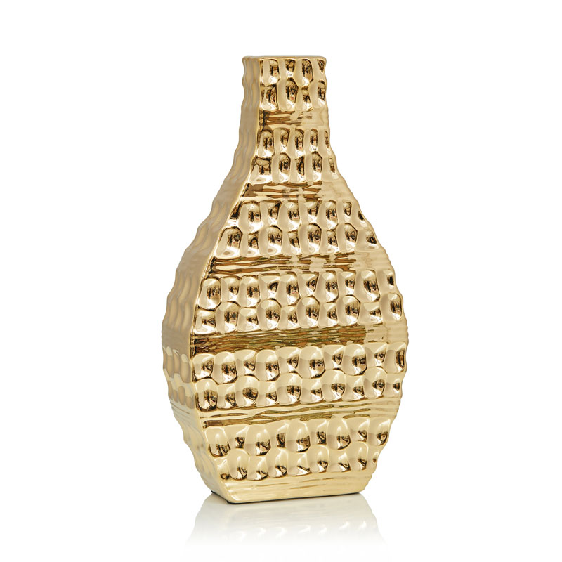 Ваза Fiesta Vase II Золотой Ваза Fiesta Vase II Золотой в Кирове | Loft Concept