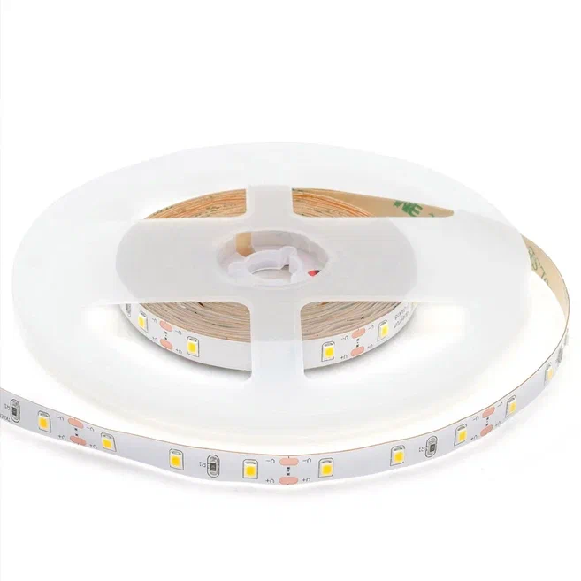 Комплект светодиодная лента 4,8W/m 60LED/m 3528SMD теплый белый с адаптером Белый Комплект светодиодная лента 4,8W/m 60LED/m 3528SMD теплый белый с адаптером Белый в Кирове | Loft Concept
