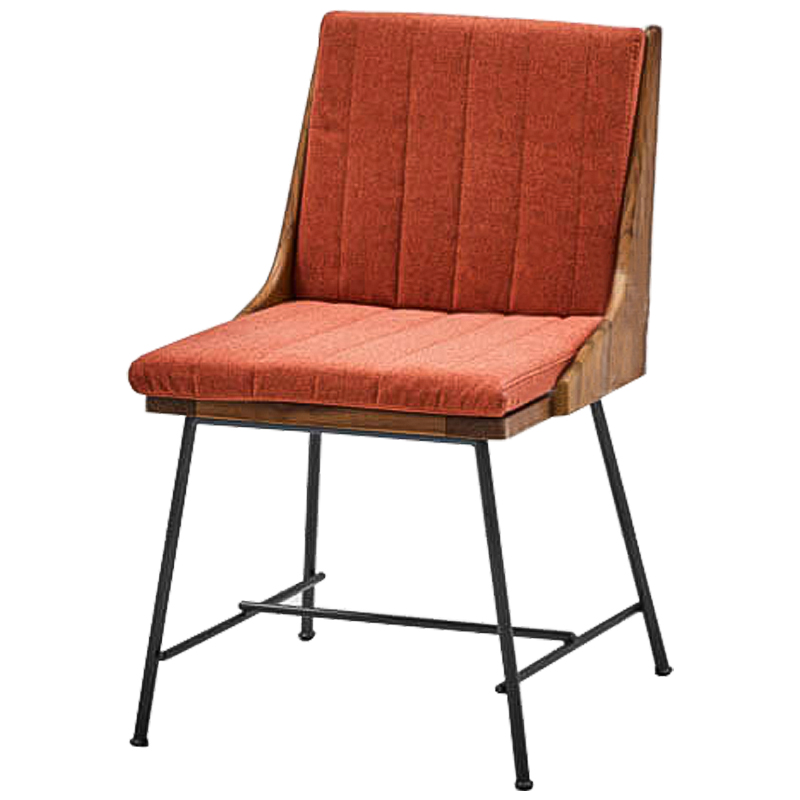Стул Eoran Stool Коричневый Черный Коралловый Стул Eoran Stool Коричневый Черный Коралловый в Кирове | Loft Concept