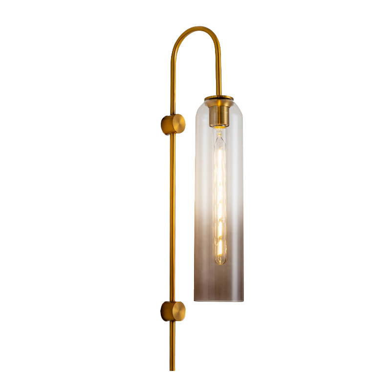 Бра ARTICOLO float Wall Sconce Ambre Глянцевое золото Амбре янтарь в Кирове | Loft Concept 