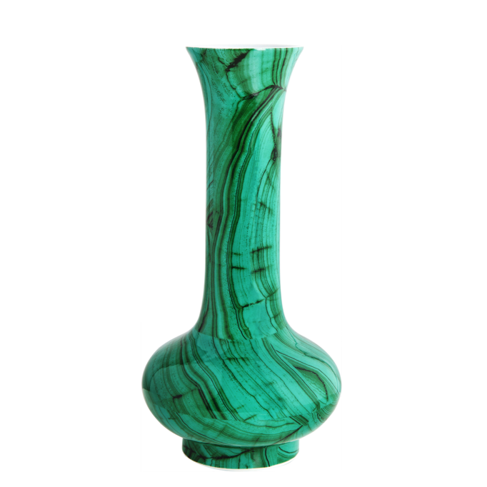 Ваза Malachite Vase vanessa Малахит Ваза Malachite Vase vanessa Малахит в Кирове | Loft Concept