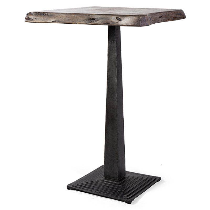 Обеденный стол Nathan Table 110 Черный Коричневый Обеденный стол Nathan Table 110 Черный Коричневый в Кирове | Loft Concept