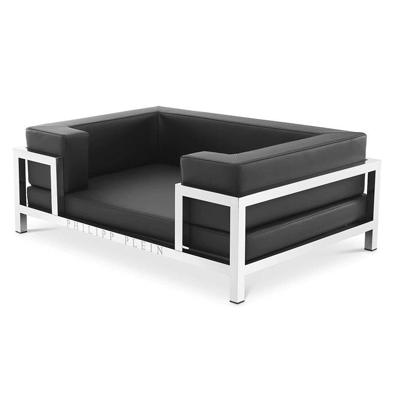 Лежанка для домашних животных Philipp Plein Dogbed High Conic XL Черный Никель Лежанка для домашних животных Philipp Plein Dogbed High Conic XL Черный Никель в Кирове | Loft Concept