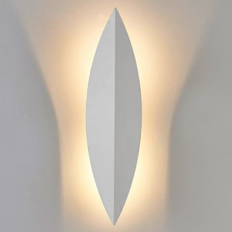 Art Deco Leaf Wall Lamp White Белый Art Deco Leaf Wall Lamp White Белый в Кирове | Loft Concept