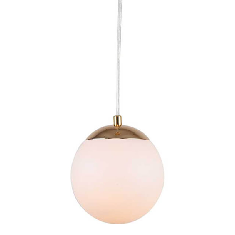 Подвесной светильник Amalthea Hanging Lamp Золотой Белый Подвесной светильник Amalthea Hanging Lamp Золотой Белый в Кирове | Loft Concept