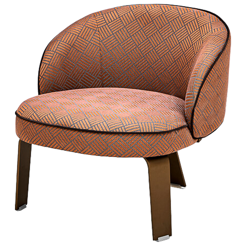 Кресло Muynck Chair Медь светлая Коралловый Кресло Muynck Chair Медь светлая Коралловый в Кирове | Loft Concept