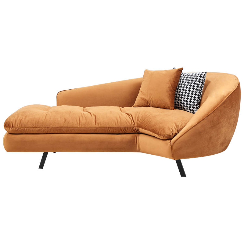 Диван Evangeline Caramel Sofa Карамель Черно-белый Диван Evangeline Caramel Sofa Карамель Черно-белый в Кирове | Loft Concept