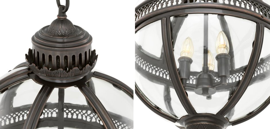 Люстра Lantern Residential Bronze M Люстра Lantern Residential Bronze M - Loft-Concept в Кирове