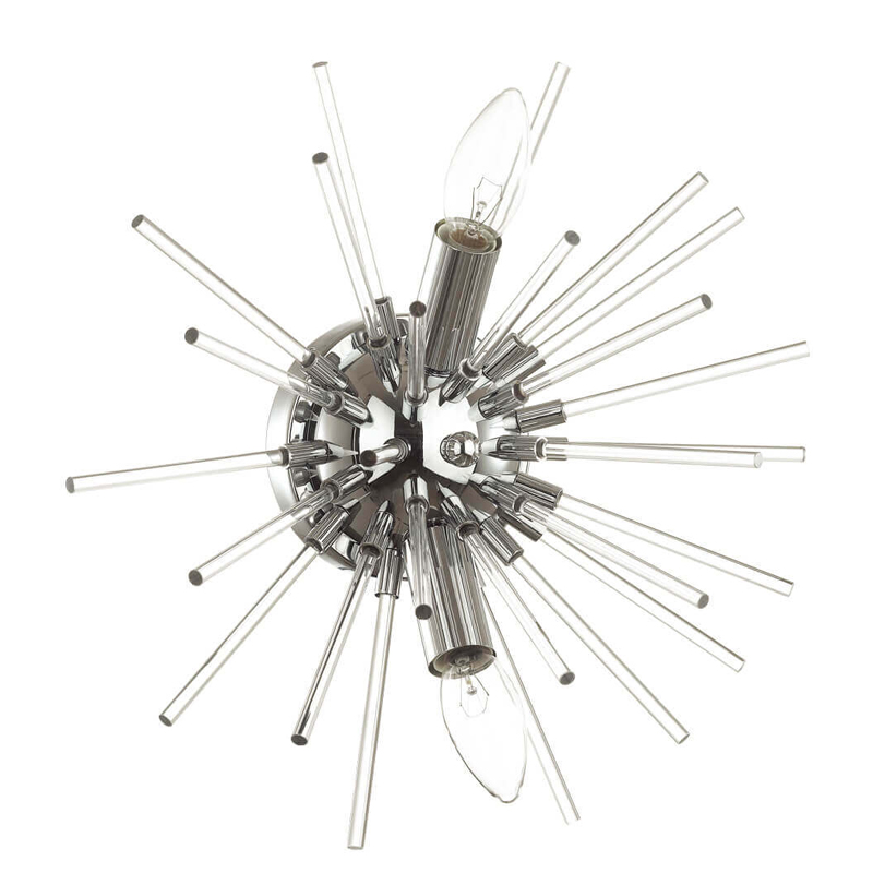 Бра Varg Sputnik Sconce Хром Прозрачный Бра Varg Sputnik Sconce Хром Прозрачный в Кирове | Loft Concept