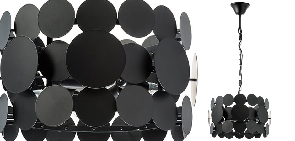 Люстра Black Matte Disk D35 Люстра Black Matte Disk D35 - Loft-Concept в Кирове