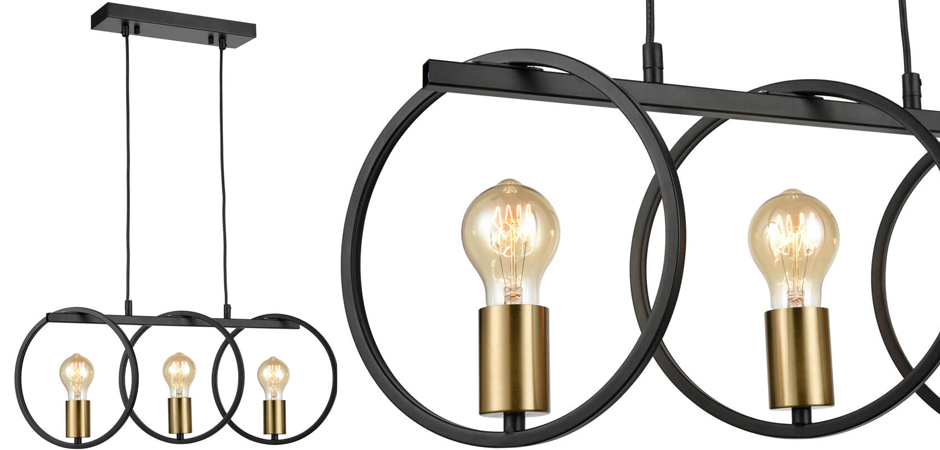 Люстра Loft Rings Ligh 3 Люстра Loft Rings Ligh 3 - Loft-Concept в Кирове