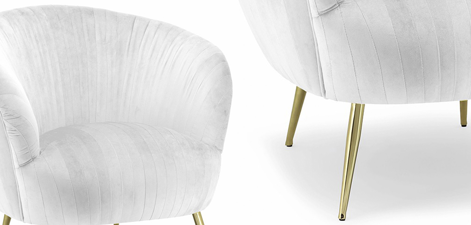 Кресло KELLIT white Кресло KELLIT white - Loft-Concept в Кирове