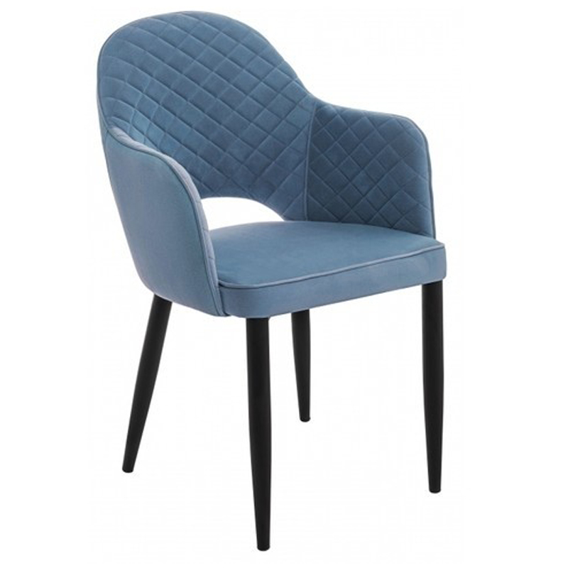 Стул Sharron Chair blue Синий Черный Стул Sharron Chair blue Синий Черный в Кирове | Loft Concept