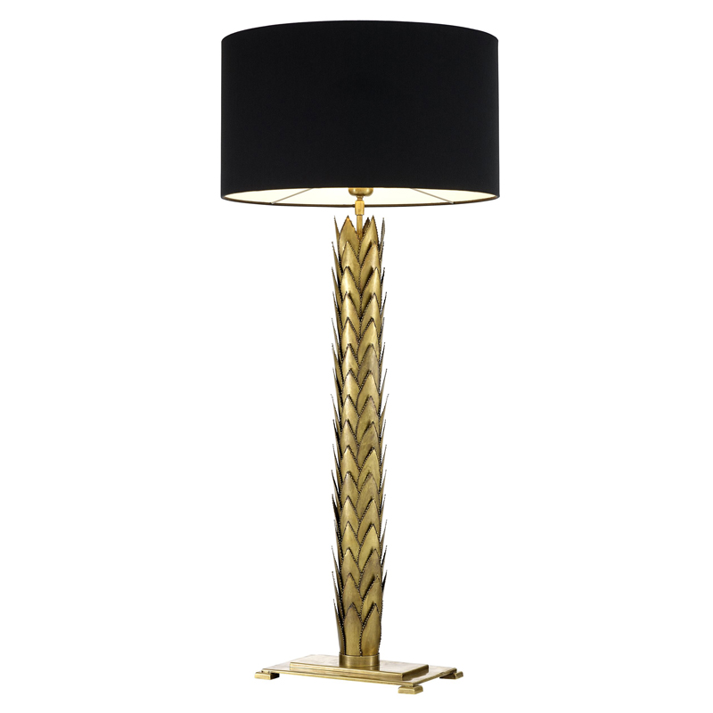 Настольная лампа Eichholtz Table Lamp Granada Латунь Черный Настольная лампа Eichholtz Table Lamp Granada Латунь Черный в Кирове | Loft Concept
