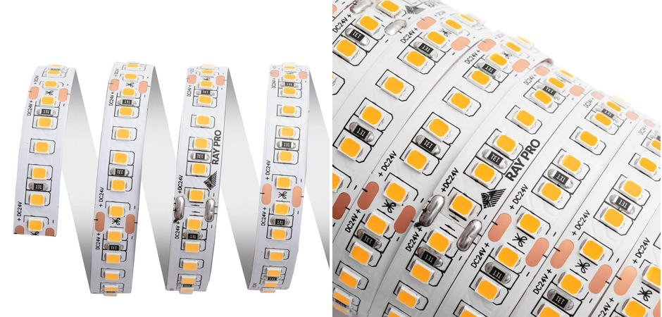 Светодиодная лента 18W/m 168Led/m 2835SMD теплый белый - Loft-Concept в Кирове