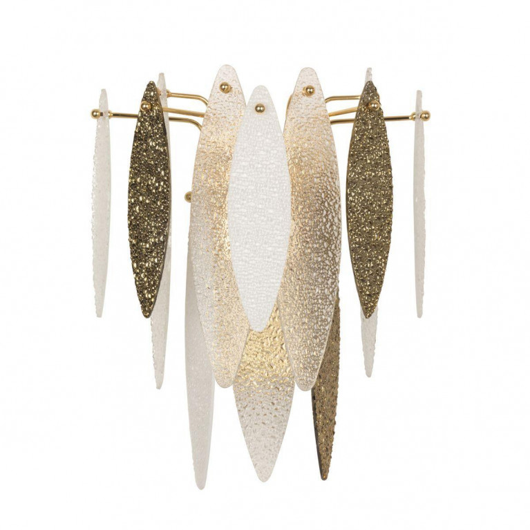 Бра Monaghan wall lamp Белый Золотой Бра Monaghan wall lamp Белый Золотой в Кирове | Loft Concept
