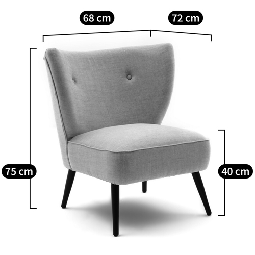 Кресло с декором бахрома Linen Fringe Chair Beige Кресло с декором бахрома Linen Fringe Chair Beige в Кирове