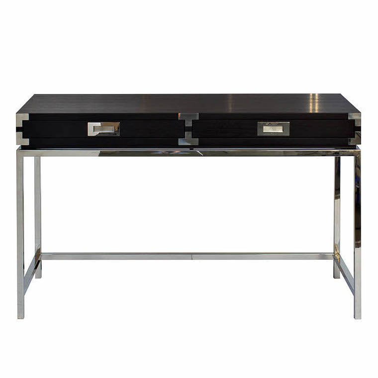 Рабочий стол Black Grace Desk Нержавеющая сталь Черный Рабочий стол Black Grace Desk Нержавеющая сталь Черный в Кирове | Loft Concept