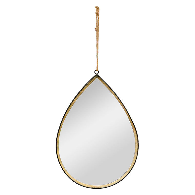 Зеркало в виде капли Golden Drop Золотой Зеркало в виде капли Golden Drop Золотой в Кирове | Loft Concept