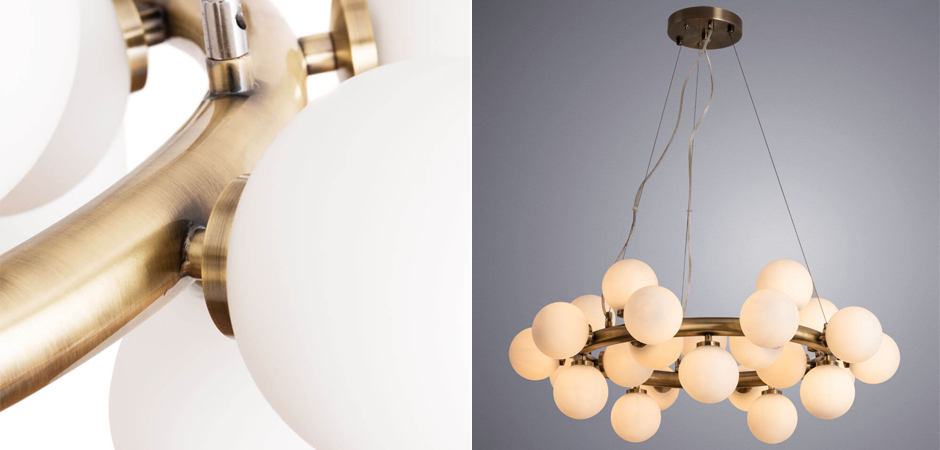 Люстра Bagel Bubble Chandelier 25 Люстра Bagel Bubble Chandelier 25 - Loft-Concept в Кирове