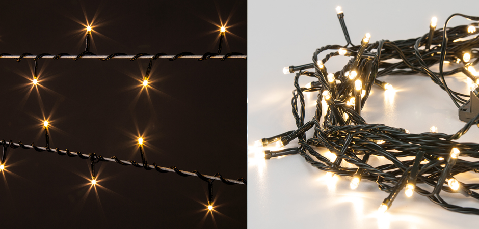 Интерьерная Гирлянда Теплый свет диодов - Loft-Concept в Кирове