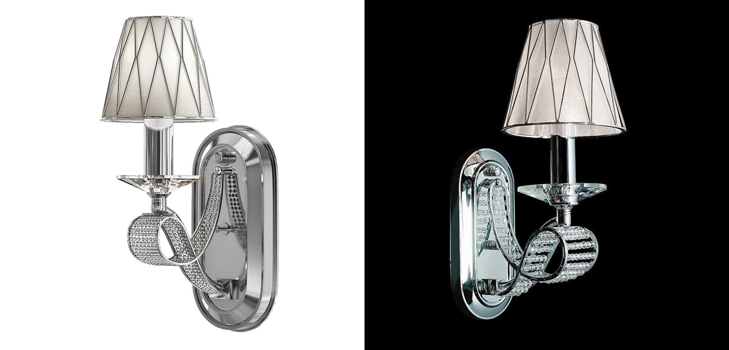 Бра Franseza Sconce chrome - фото