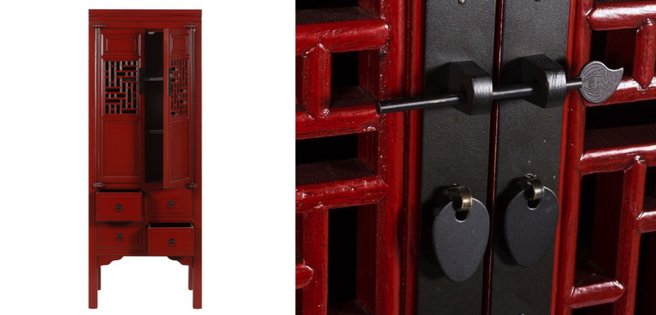 Шкаф Chinese Prison Red Шкаф Chinese Prison Red - Loft-Concept в Кирове