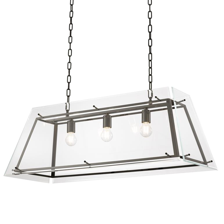 Люстра Chandelier Azure L Bronze Темная бронза Прозрачный (Transparent) Люстра Chandelier Azure L Bronze Темная бронза Прозрачный (Transparent) в Кирове | Loft Concept