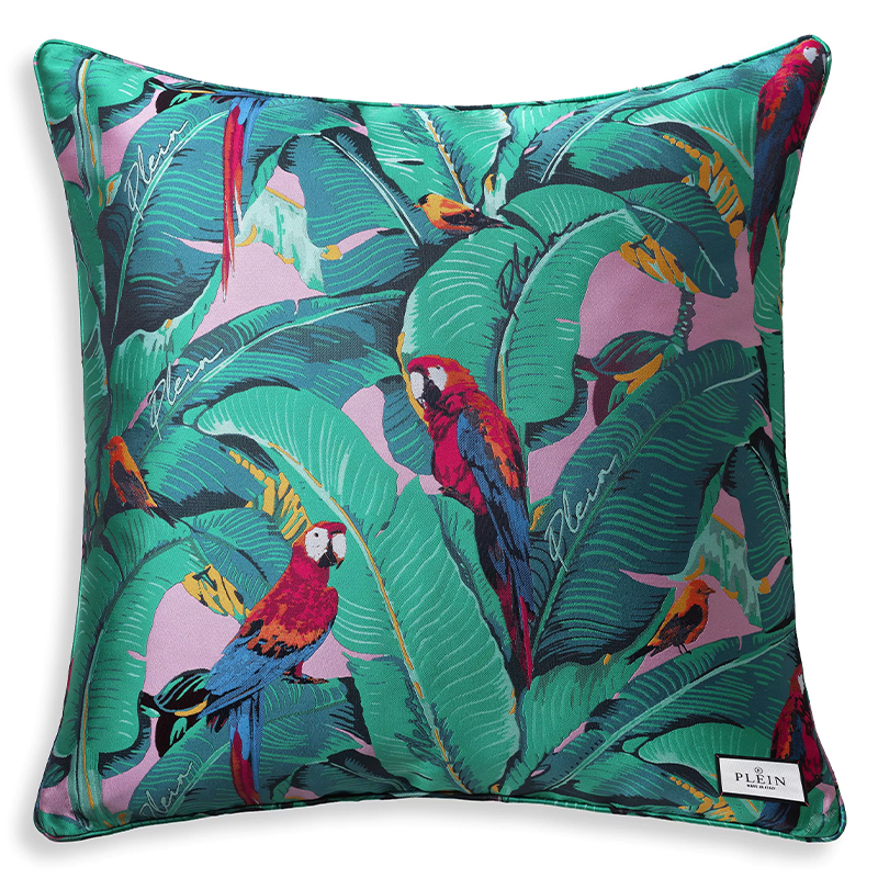 Подушка Philipp Plein Cushion Parrot 70 x 70 Мульти Подушка Philipp Plein Cushion Parrot 70 x 70 Мульти в Кирове | Loft Concept