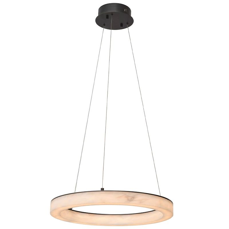 Люстра Eichholtz Chandelier Sankt Gallen S Белый Мрамор Bianco Черный в Кирове | Loft Concept 