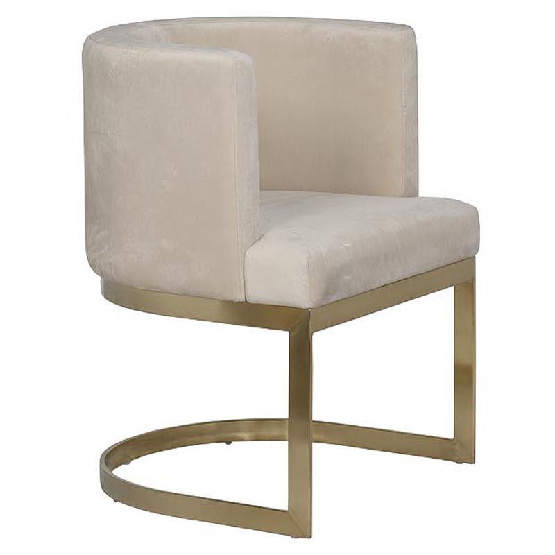 Стул Disalia Chair beige Бежевый Золотой Стул Disalia Chair beige Бежевый Золотой в Кирове | Loft Concept