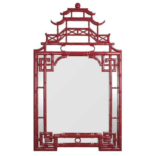 Зеркало Pagoda Mirror Red Зеркало Pagoda Mirror Red в Кирове | Loft Concept