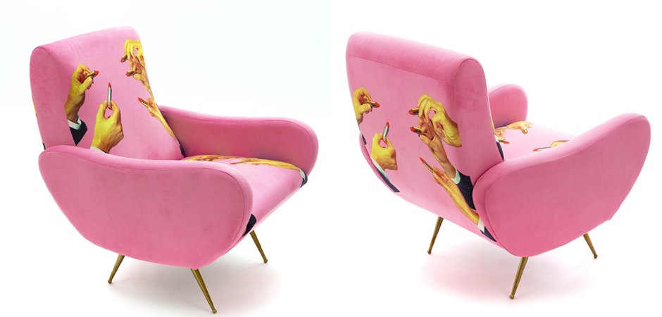 Кресло Seletti Armchair Lipsticks Pink Кресло Seletti Armchair Lipsticks Pink - Loft-Concept в Кирове