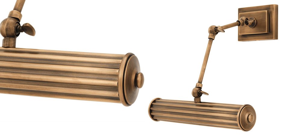 Бра Eichholtz Wall Lamp Luca S Brass Бра Eichholtz Wall Lamp Luca S Brass - Loft-Concept в Кирове