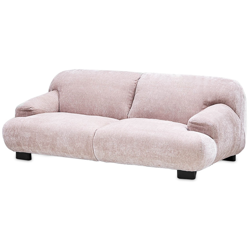 Диван Eligio Sofa Розовый пастельный Диван Eligio Sofa Розовый пастельный в Кирове | Loft Concept