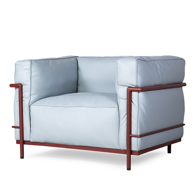 Кресло Le Corbusier LC3 blue Светло-голубой Кресло Le Corbusier LC3 blue Светло-голубой в Кирове | Loft Concept