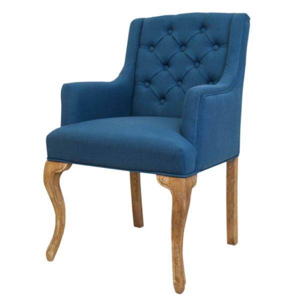 Стул French chairs Provence Amelia Blue ArmChair Голубой пастельный Древесина Стул French chairs Provence Amelia Blue ArmChair Голубой пастельный Древесина в Кирове | Loft Concept