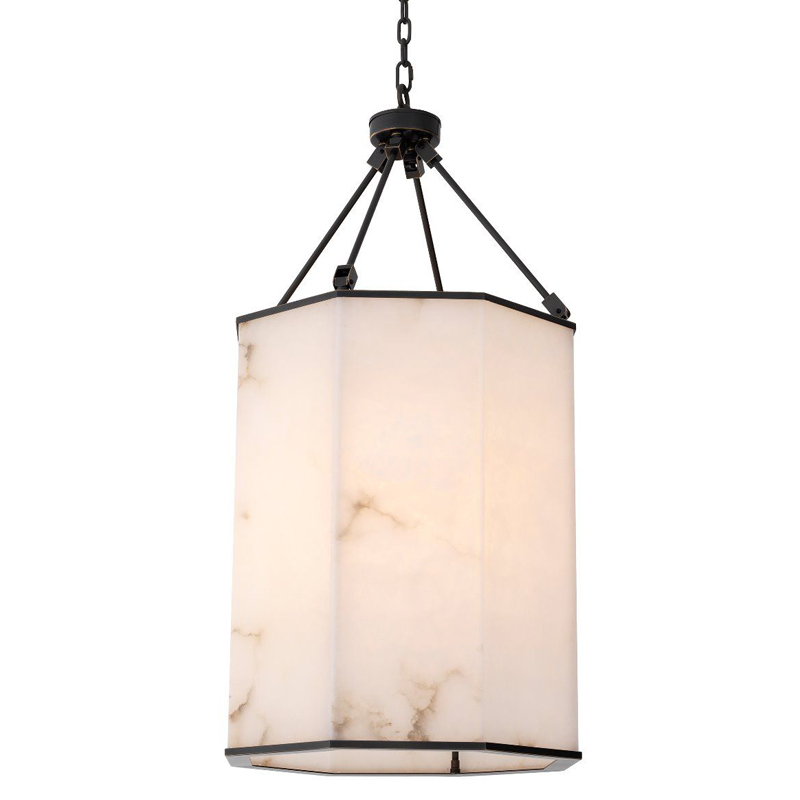 Подвесной светильник Eichholtz Chandelier Victoire L Белый Темная бронза Подвесной светильник Eichholtz Chandelier Victoire L Белый Темная бронза в Кирове | Loft Concept