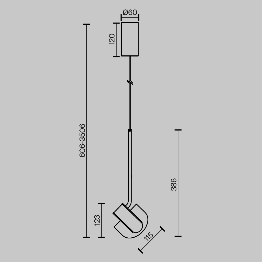Подвесной светильник в цвете Латунь Levix в Кирове