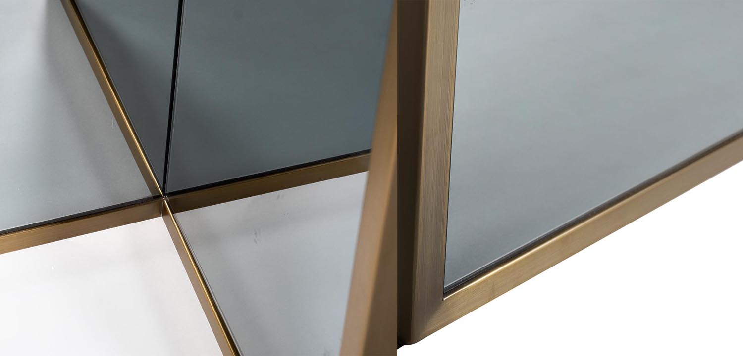 Обеденный стол Dining Table Mirror Inserts - фото №1