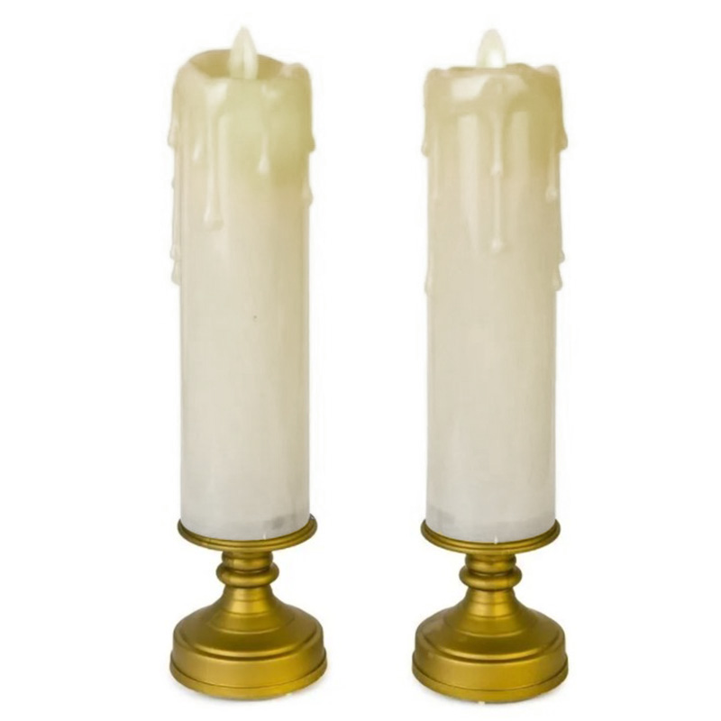 Набор свечей Two LED Candles Латунь Набор свечей Two LED Candles Латунь в Кирове | Loft Concept