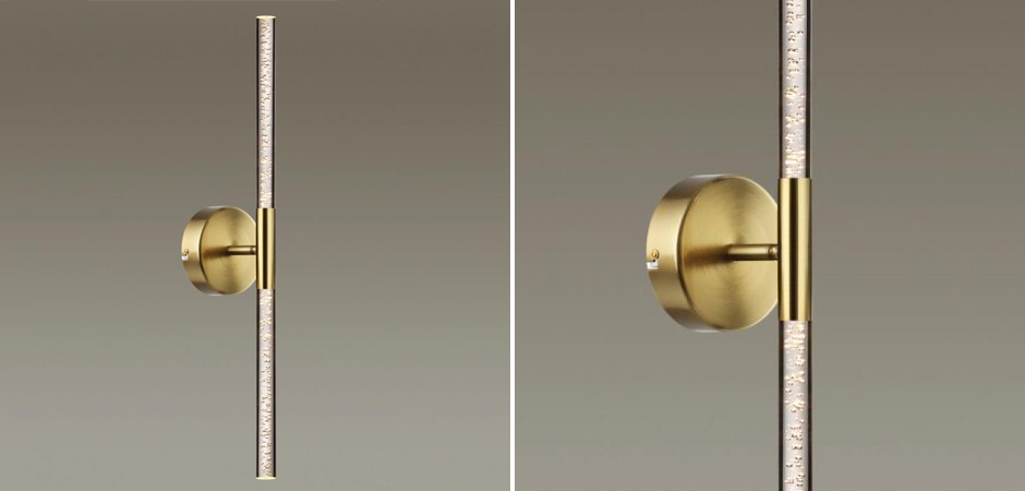 Бра Trumpet tube Two-way Золотое Бра Trumpet tube Two-way Золотое - Loft-Concept в Кирове