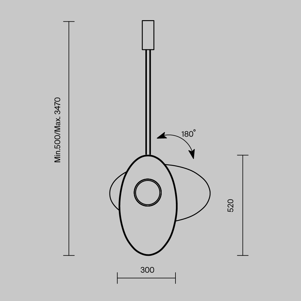 Подвесной светильник Evolution 3000К 9Вт в Кирове