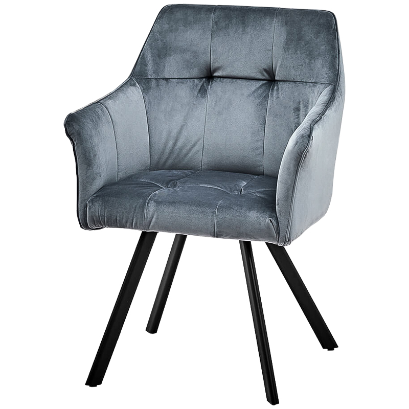 Стул Datie Stool Черный Серо-голубой Стул Datie Stool Черный Серо-голубой в Кирове | Loft Concept