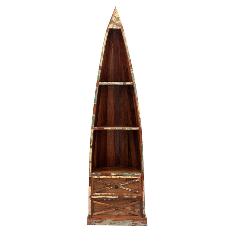 Стеллаж Old Boat Brown Коричневый Стеллаж Old Boat Brown Коричневый в Кирове | Loft Concept